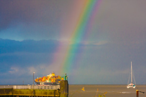 Fahrt zum Regenbogen